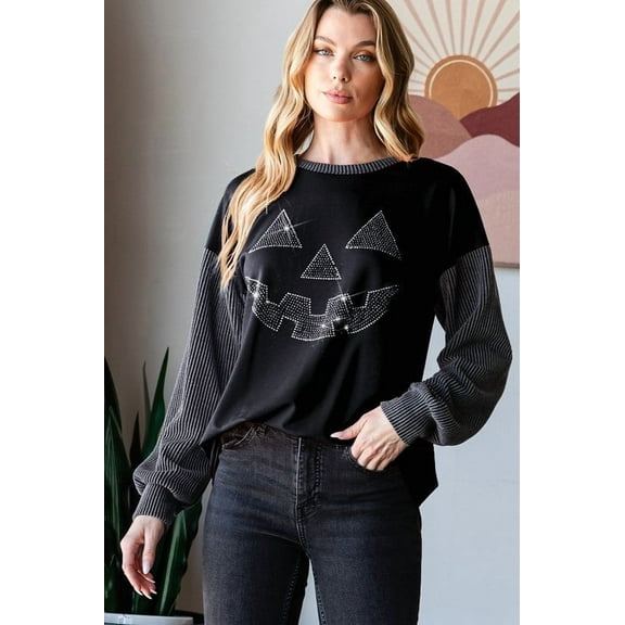 The Elvira Women's Plus Size Top in Black