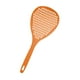thumbnail image 4 of Colador de red anti escaldaduras, cuchara para pasta con mango largo Naranja, 4 of 9