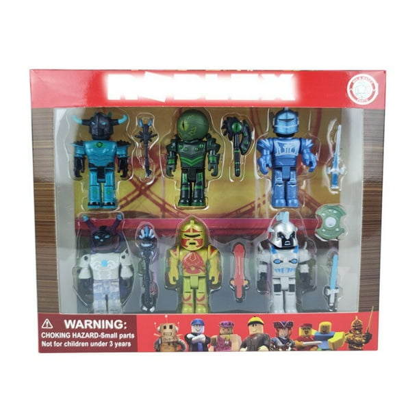 Roblox 24 bloques de construcción de la serie de muñecas coleccionables, versión del mundo Virtual 1-6, con accesorios, regalo de cumpleaños para niñas y niños