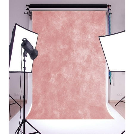 GreenDecor Polyster 5x7ft Backdrop Photography Background shabby old vintage Soft Light Pink Theme Solid Color Backdorp Persoanl Portraits, Photo Studio