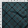 thumbnail image 3 of oneOone Silk Tabby Fabric Tartan Check Print Sewing Fabric BTY 42 Inch Wide, 3 of 4
