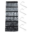 thumbnail image 3 of Raindrops Hanging Storage Bags With Hanger 1Pack Pvc And Non-Woven Fabric 133X55Cm, 3 of 8