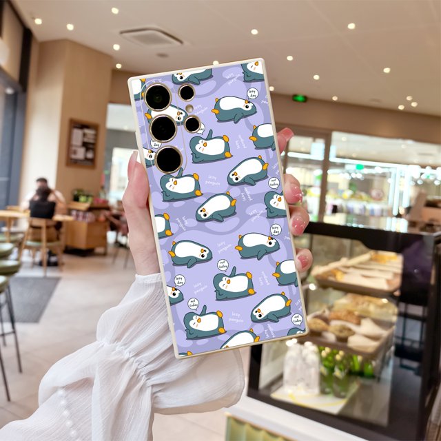 Destaca entre la multitud con un peculiar diseño de dibujos animados: funda mate de doble capa para iPhone