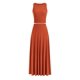 thumbnail image 1 of Conjunto de Falda Larga PRETTYGARDEN Rojo Ladrillo Talla XS, 1 of 7