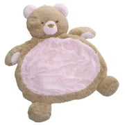 MARY MEYER STUFFED TOYS Mary Meyer Bestever Baby Mat, Pink Bear