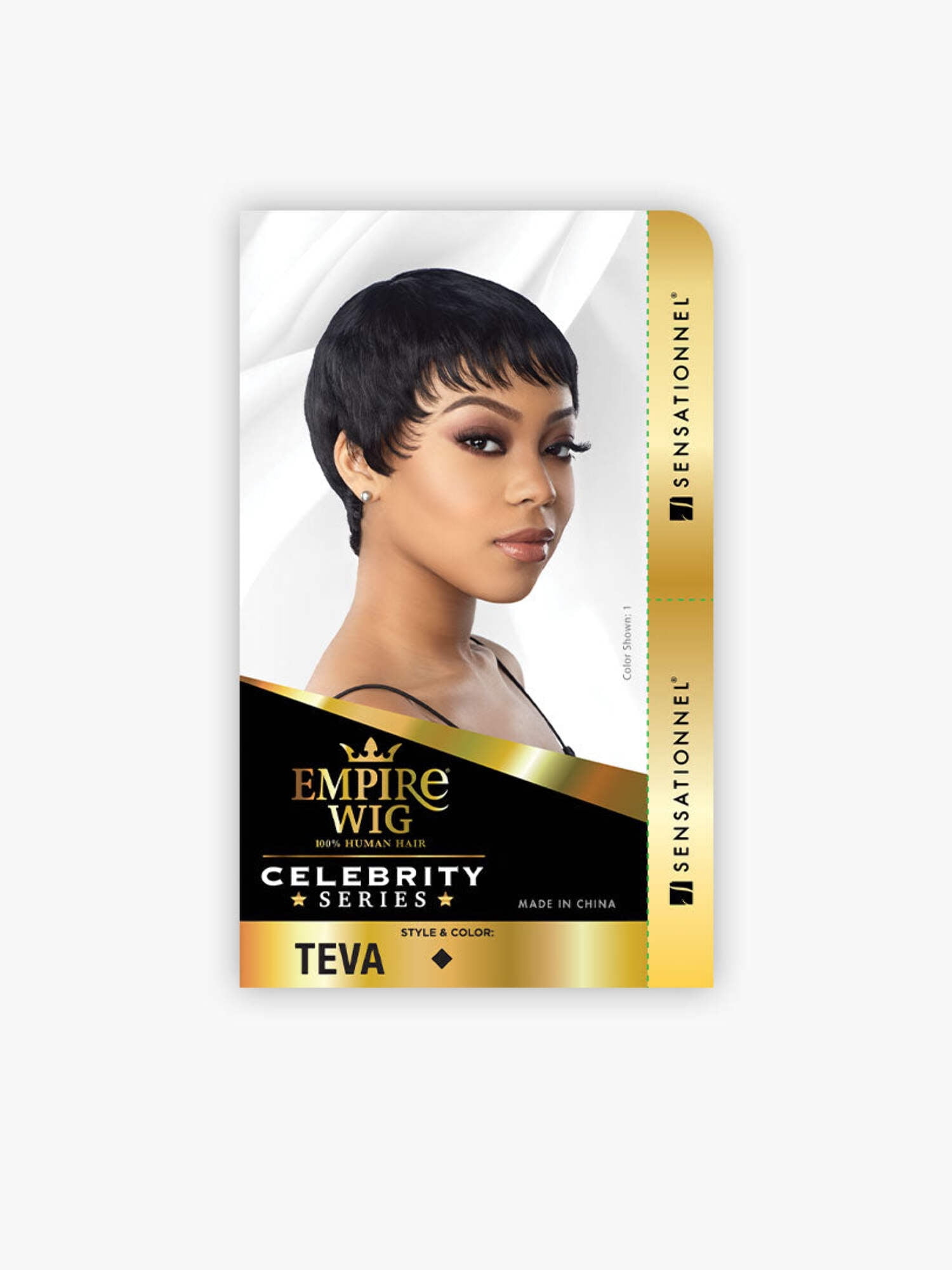 Sensationnel Teva Human Hair Empire Wig Human Hair Wigs