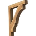 thumbnail image 4 of Ekena Millwork 4"W x 32"D x 36"H Balboa Block Rough Sawn Bracket, Western Red Cedar, 4 of 25