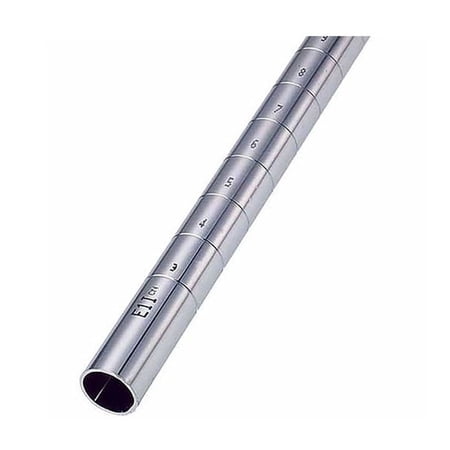 Global Industrial 74"H Stainless Steel Post, 4 Pack