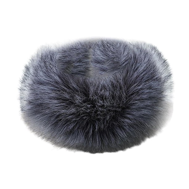 Bufanda Calentador de Cuello Desmontable Colco Suave Gris