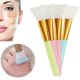 thumbnail image 2 of 4pcs White Rod Powder Rod Soft Bristle Mask Brush Silicone Brush Mask W0A5, 2 of 7