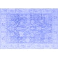 thumbnail image 1 of Ahgly Company Machine Washable Indoor Rectangle Oriental Blue Traditional Area Rugs, 8' x 10', 1 of 4