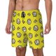 thumbnail image 1 of Fotbe White Popcorn Traje de Baño para Hombre – Shorts de Natación de Secado Rápido con Forro y Bolsillos-X-Large, 1 of 6