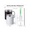 thumbnail image 2 of Taza Para Cafe De Acero Inoxidable,colores Variados 2pz 14oz, 2 of 4