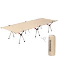 thumbnail image 1 of Lit de Camp Pliant Portable pour l'Extérieur, Lit de Couchage pour Camping, Randonnée, Backpacking, 1 of 8