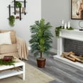 thumbnail image 6 of Nearly Natural 4.5ft. Areca Palm Artificial Tree with Basket, 6 of 7
