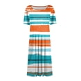 thumbnail image 5 of Fashion A-Line Dress for Women CIENVNSTG Flowy Summer Dress Perfect for Casual Outings or Parties, 5 of 6