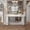 Farmhouse White, variant on Doubleslee 63 Inch Long Console Table, Farmhouse Wood Entryway Table Behind Couch, Industrial Hallway Accent Table for Living Room(Natural)