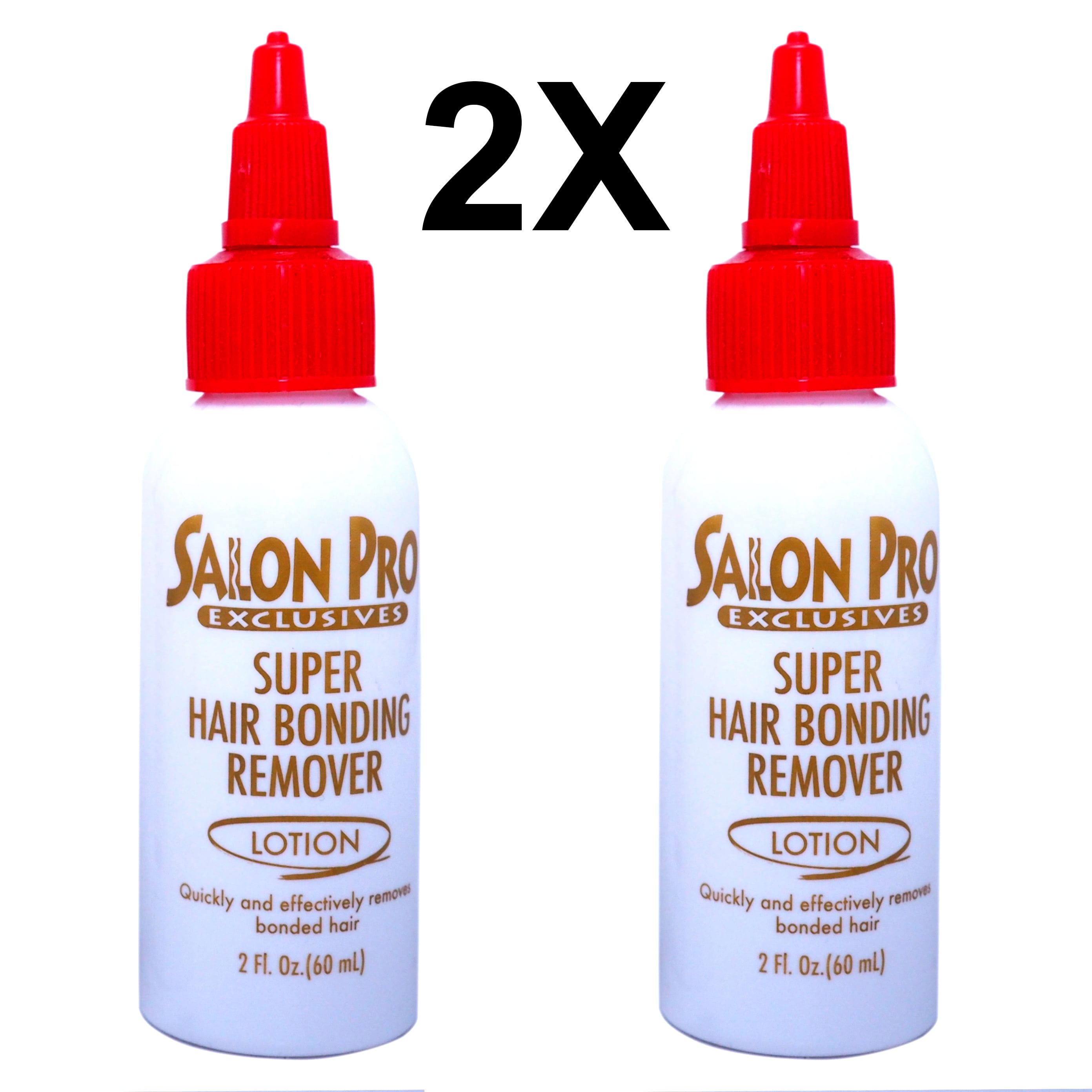 2X SALON PRO HAIR LACE WIG CAP 2oz SUPER HAIR BONDING ADHESIVE GLUE
