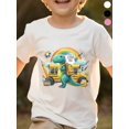 thumbnail image 1 of Back To School Dino School Return Themed Cute T - Shirt Soft Cotton Crew Neck Short Sleeve T-Shirt For Spring & Summer, 1 of 6