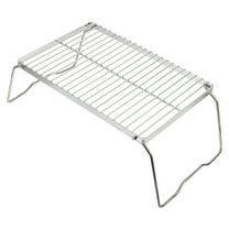 Folding Campfire Grill Portable Camping Grill Stainless Steel Camping BBQ Grate