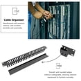 thumbnail image 5 of KAKOWELY 1pc Open Slot Wiring Raceway Duct Cover for Cable Management System,18.9"X1.97"X1.77", 5 of 5