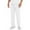 #White, variant on DPTALR George Men's Straight Leg Pants with Zip Fly Front，Multiple Pockets and Elastic Waistband,Dark Gray,Big and Tall Men L