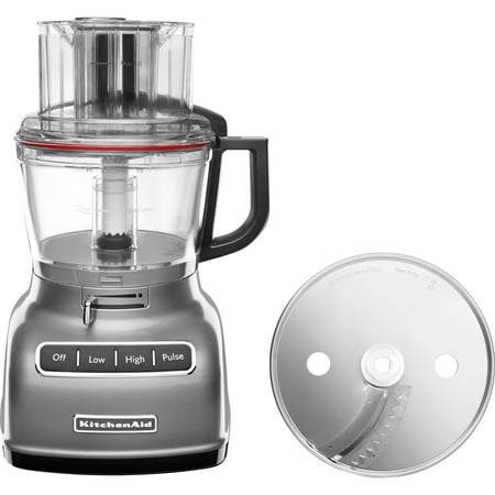 Open Box KitchenAid 9 Cup 3-Speed Food Processor Silver