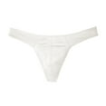 thumbnail image 2 of Pxiakgy mens briefs Men's Thongs Cotton Underwear Sports Underwear Men's Running Underwear Trackless And Fun T Pants White+XXL, 2 of 4