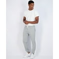 thumbnail image 5 of Real Essentials 3 Pack: Men's French Terry Fleece Active Casual Jogger Sweatpants with Pockets (Available in Big & Tall), 5 of 6