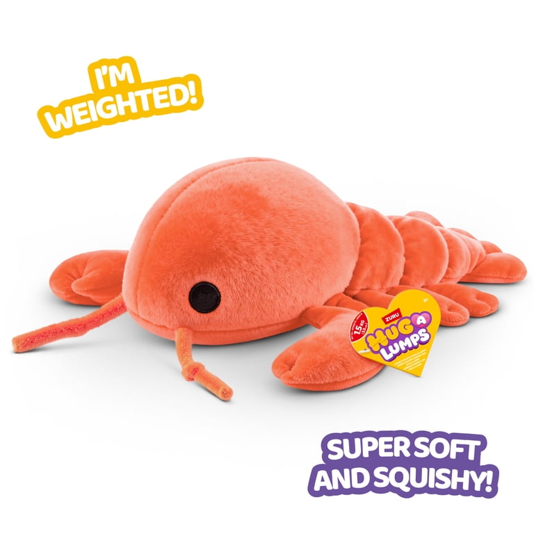 Hug-A-Lumps Lenny the Lobster Weighted Plush Toy photo 8