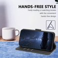 thumbnail image 4 of For Samsung Galaxy A17 5g/ A26 5g Phone Cases Wallet Stand Color Splicing Leather Cover With Magnetic Clasp, 4 of 5