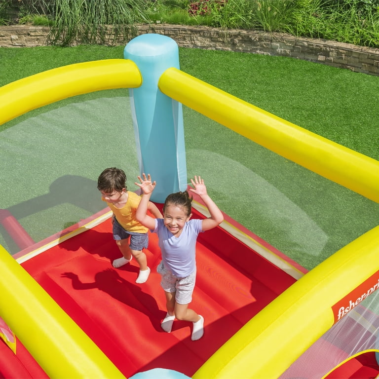 Jeu Gonflable Exterieur Bouncy Castle B&M Fisher-Price Fisher