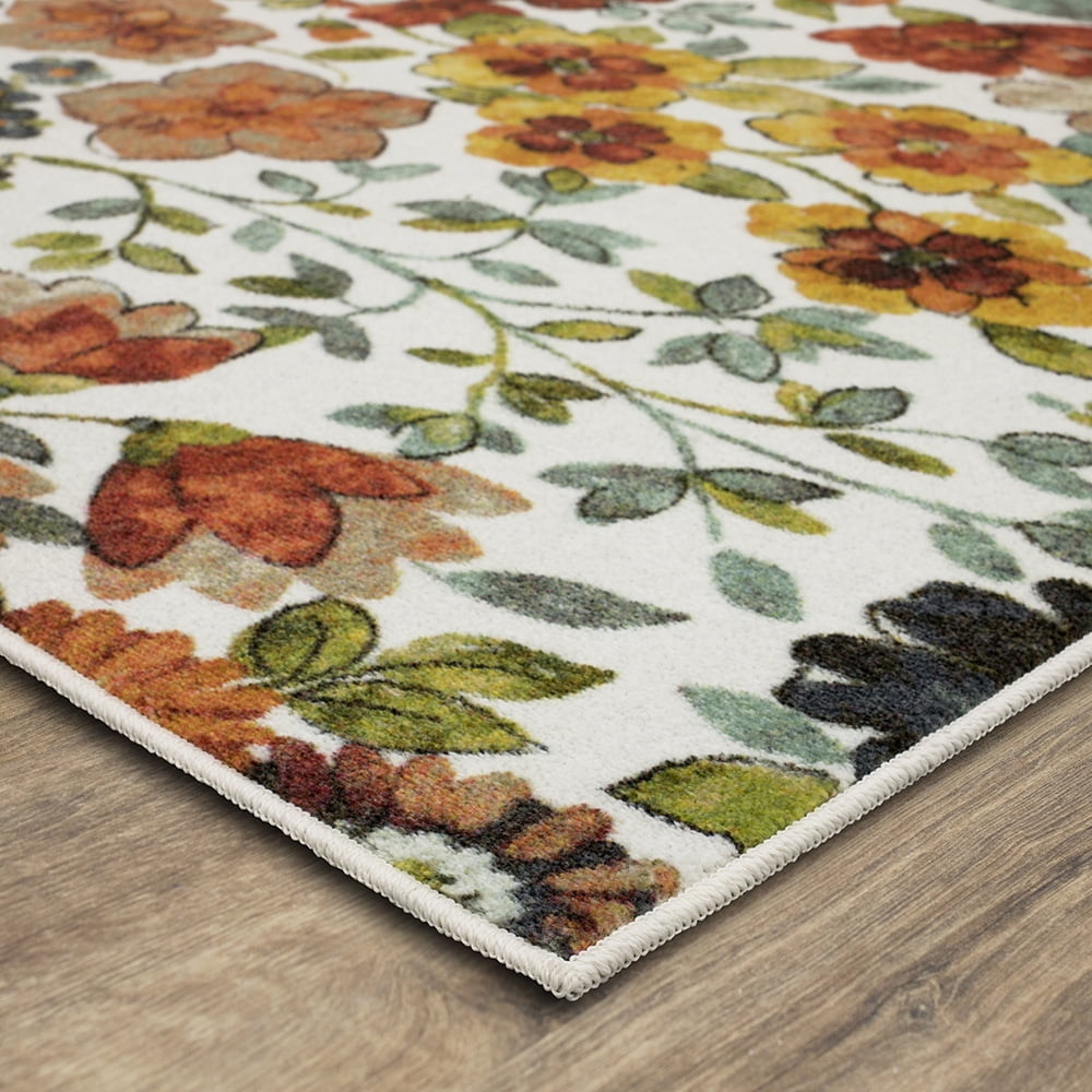 Mohawk Home Blossoms Printed Area Rug, Multi, 10' x 14'