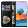 thumbnail image 3 of Case for FOXDOCK Samsung Galaxy A13 5G/4G Glitter Zipper Wallet Case with Short Hand Strap, 3 of 4