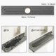 thumbnail image 5 of 2PCS/SET 40CM Faucet Mat Absorbing Drying Tray Diatomite Coasters Sink Bathroom Organizer Quick Drying, 5 of 9
