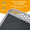 thumbnail image 4 of Alfombrilla de arena para gatos USHARP XXL, impermeable, a prueba de orina, antideslizante, 4 of 6