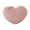 Light pink, variant on Cute Plush Love Pillow Cushion, Heart Shaped Throw Pillows for Bed, Faux Rabbit Fur Plush Home Decor Pillow Cushion for Chair Sofa Living Room 14 " (Black)
