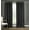 Black, variant on Daenerys Solid Thermal Insulated Blackout Curtain Set