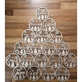 thumbnail image 5 of Adornos de árbol de Navidad personalizados con copos de nieve, decoración navideña de madera, colgante, bola navideña con nombre cortado con láser, regalo de Navidad, 5 of 5