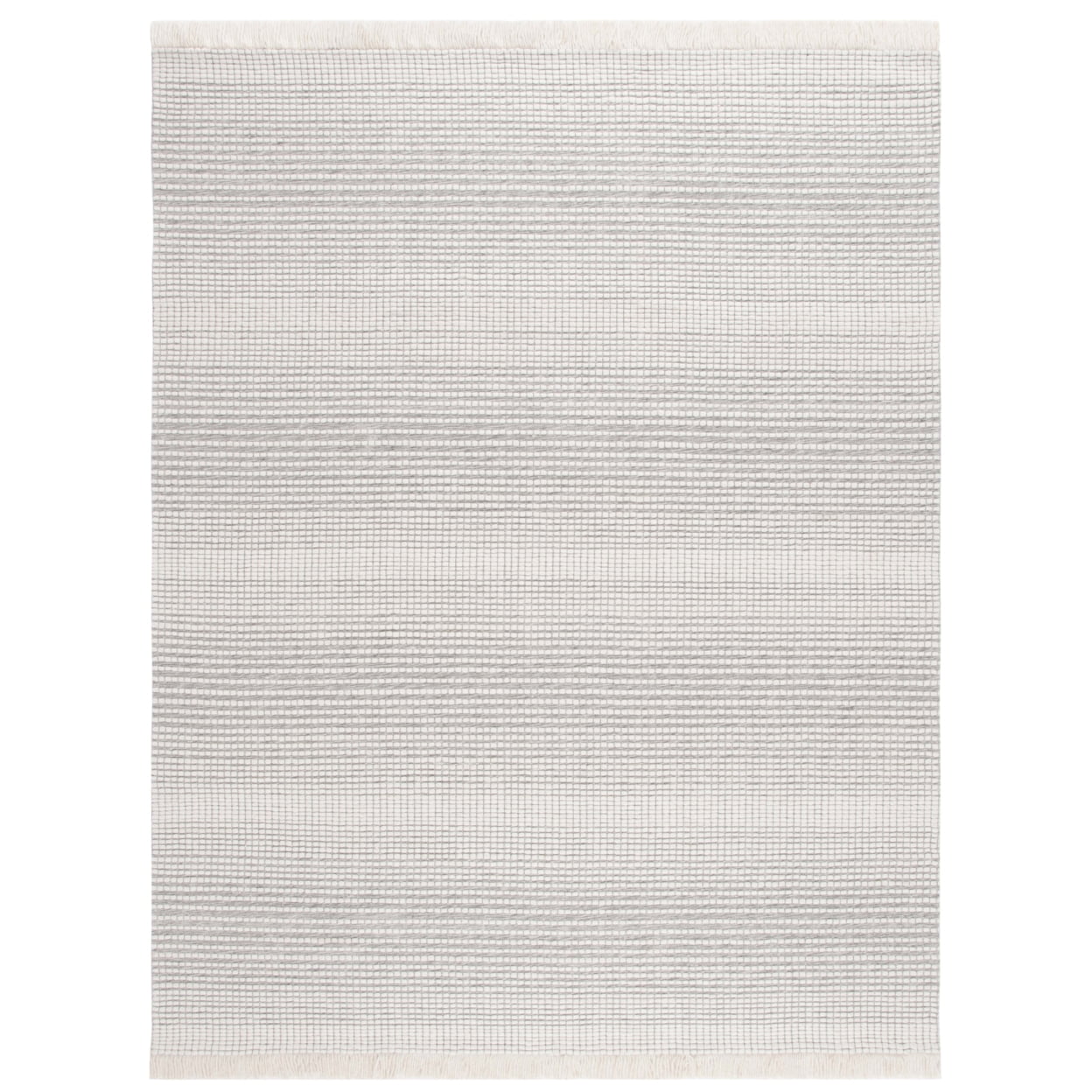 SAFAVIEH Marbella Peronal Distressed Area Rug, Ivory/Grey, 4' x 6'
