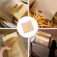 thumbnail image 4 of Bolsas para tostadora reutilizables, bolsas antiadherentes para sándwich tostado, bolsa de plástico para sándwiches fácil de abrir, marrón tostado, marrón, 4 of 5