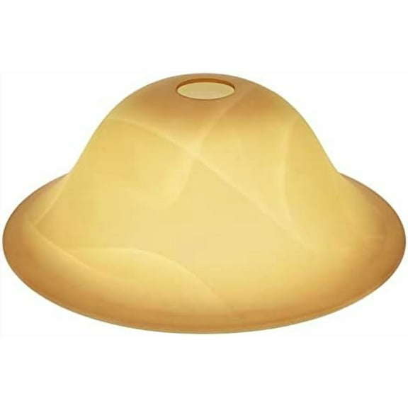 Amber Glass Lampshade Glass Lamp Shade Replacement Light Bulb Cover Chandelier Vanity Fitting Opening 1.65 Inch for Base E26 Socket$$Tools & Hardware Other