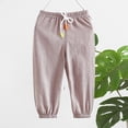 thumbnail image 2 of ChbgutlmrBaby Clothes Kids Boys Girls Track Pants Drawstring Waist Loose Athletic Sports Joggers Sweatpants, 2 of 5