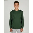 thumbnail image 2 of Real Essentials 4 Pack: Boys Youth Dry-Fit Moisture Wicking Active Athletic Performance Long-Sleeve T-Shirt, 2 of 4