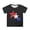 M155 Black, variant on Tfken Independence Day Girls Shirts Crew Neck Short Sleeve Star Print Tops Patriotic For America July Of 4Th 250Th Anniversary Toddler Classic T-Shirts Black Size 3-4 Years