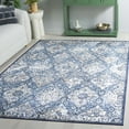 thumbnail image 3 of SAFAVIEH Orlando Mira Geometric Machine Washable Area Rug, Blue/Beige, 4'9" x 6'6", 3 of 12