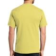 thumbnail image 2 of Mens Heavyweight Rugged 100% Cotton Tee Shirt, 4XL Yellow (TALL SIZE), 2 of 5