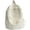 White, variant on vintage canvas backpack for women men travel backpack solid color simple backpack laptop backpack rucksack (brown)