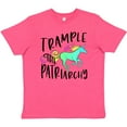 thumbnail image 3 of Inktastic Women's Rights Trample the Patriarchy Youth T-Shirt, 3 of 5