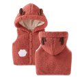 thumbnail image 3 of Lindreshi Baby Boy Clothes Clearance Toddler Kids Baby Girls Boys Outdoor Waistcoat Vset Hooded Windproof Coat, 3 of 5